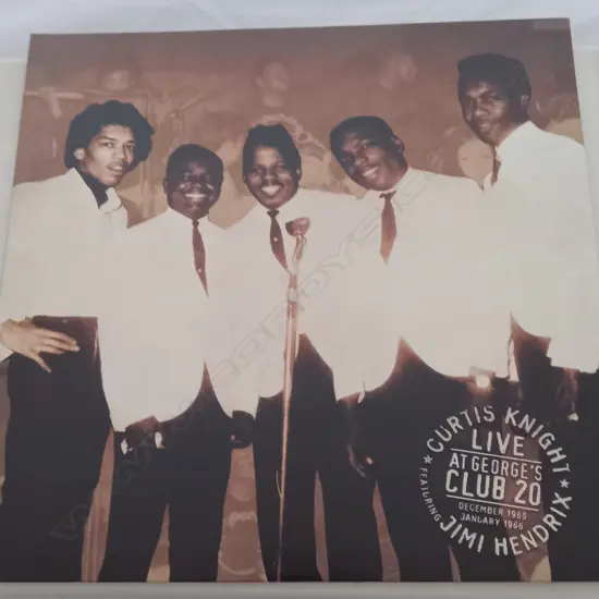 Curtis Knight Featuring Jimi Hendrix, Live At George's Club 20, (Double Album)